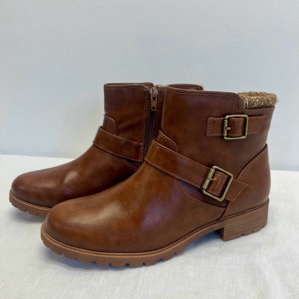 New Sweater Knit Ankle Boots